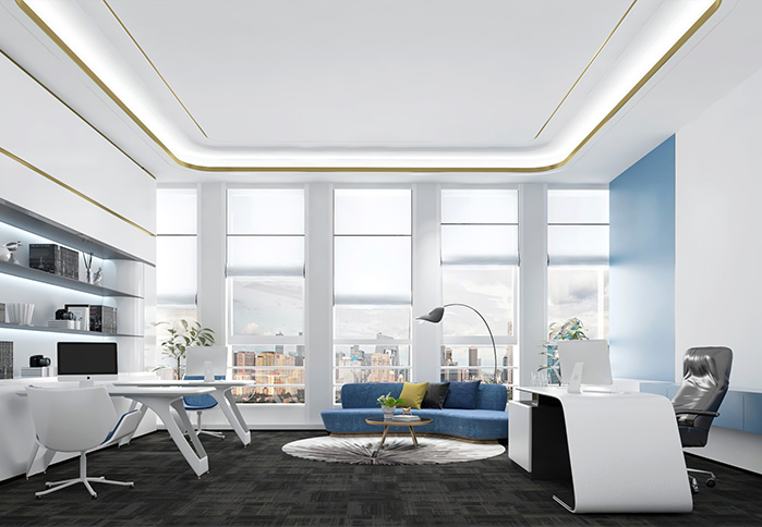 Open office area